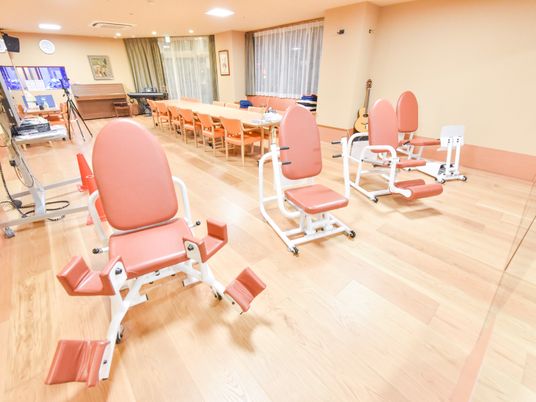 機能訓練器具がある部屋