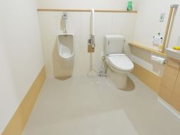 清潔感あるトイレスペース