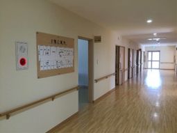 明るい廊下