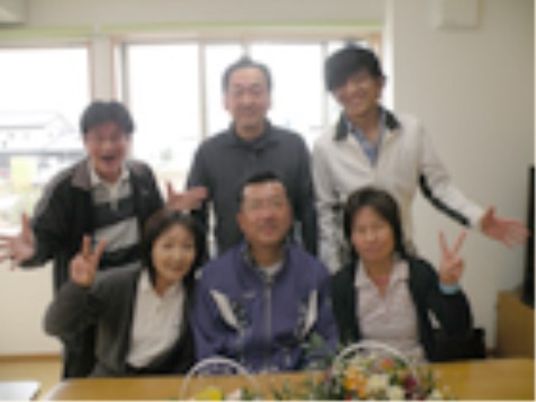 和やかなスタッフ集合