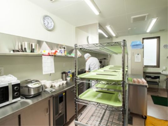 清潔なキッチンの一角