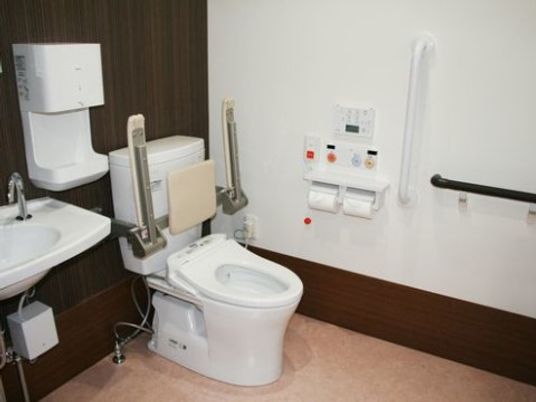バリアフリー化されたトイレ