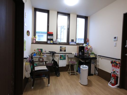 ゆったりした居室