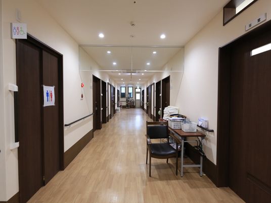 清潔感のある廊下