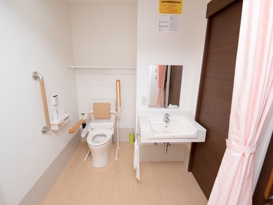 バリアフリー対応の洋室