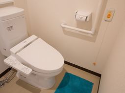 清潔感あるトイレ設備