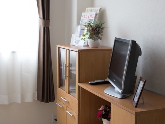 居室のテレビと家具