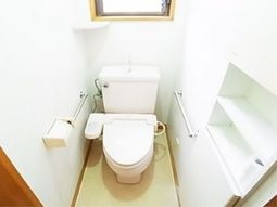 清潔なトイレスペース