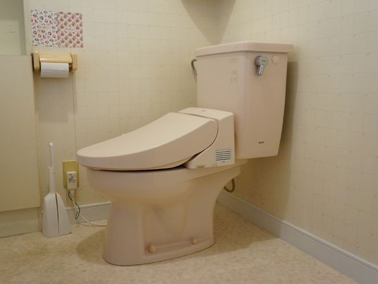 清潔なトイレの一室
