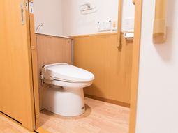 清潔なトイレスペース