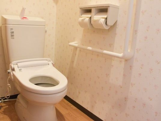 手すり付きトイレ