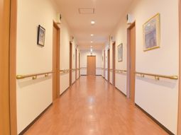 清潔な廊下の風景