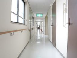 清潔な廊下の様子
