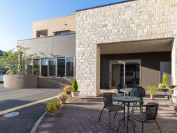 暖かな雰囲気のエントランス