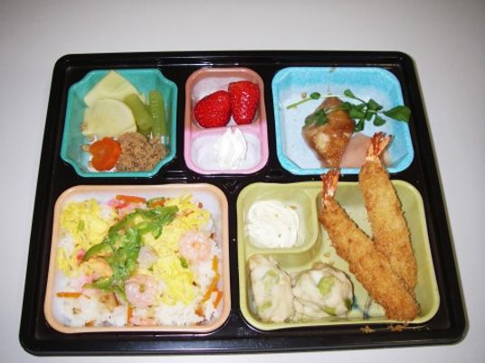 彩り豊かな食事内容