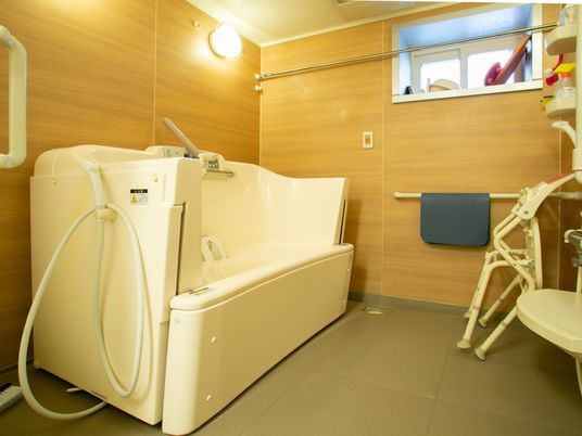 バリアフリー設計浴室