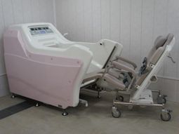 最新の入浴設備
