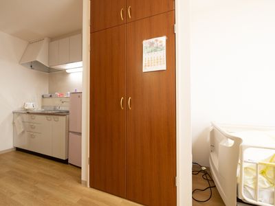 居室のキッチンコーナー