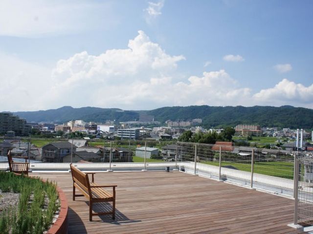 眺望のよいテラス  