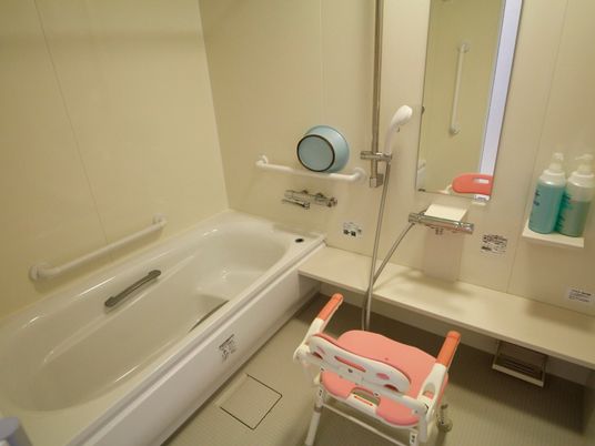 安全なバリアフリー浴室