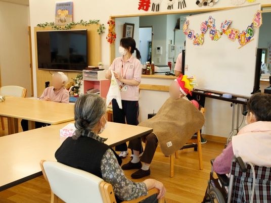 活動の様子がある居室