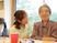 スタッフと利用者の会話