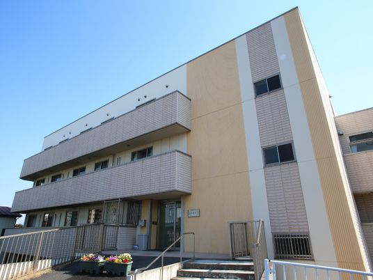 清潔感のある建物の外観