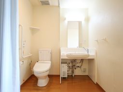 清潔感のあるトイレ空間