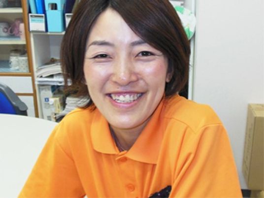 笑顔のスタッフ