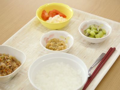 栄養満点な食事セット