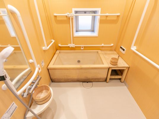 和風デザインの浴室