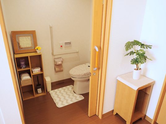 清潔感のあるトイレ空間
