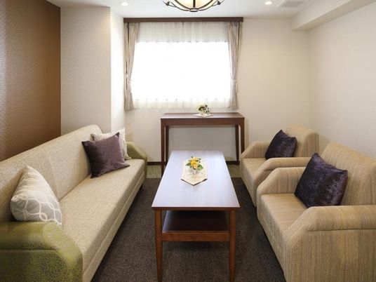 快適な居室の一角