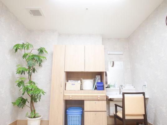 居心地の良い居室の一角