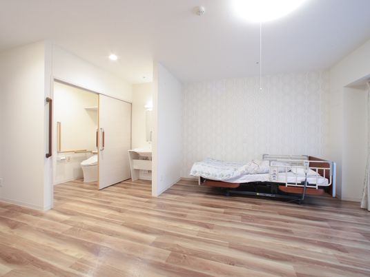 清潔感ある明るい居室