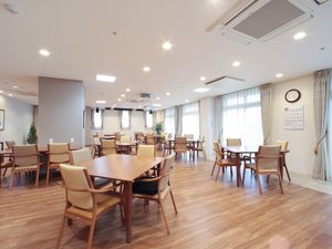 広々とした食堂