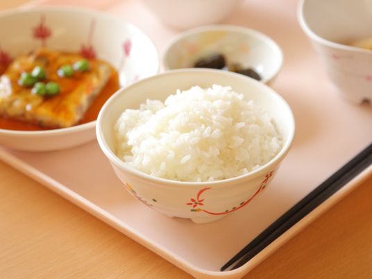 和風の健康的な食事
