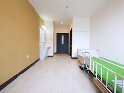 清潔感のある居室の廊下