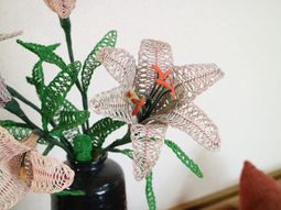 手作り花の装飾品