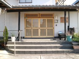 和風のエントランス表情