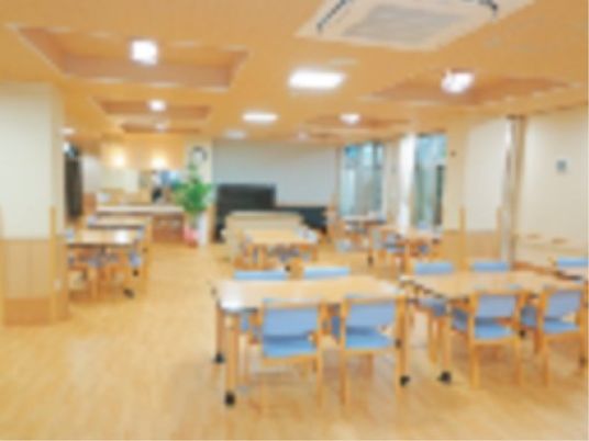 広々した食堂の様子