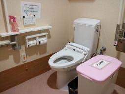 清潔なトイレの様子