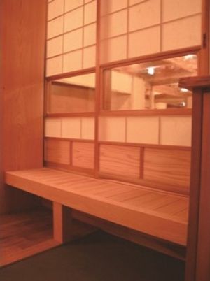 暖かみのある和室の一角