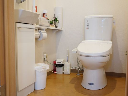 清潔なトイレスペース