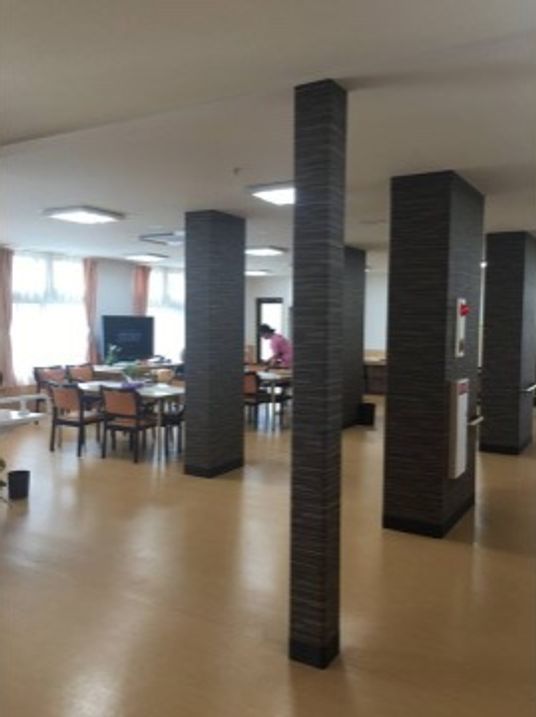 共有スペースのリラックス場所