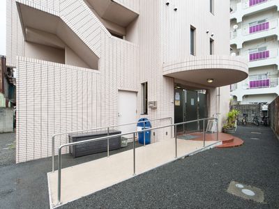 アクセスしやすいエントランス