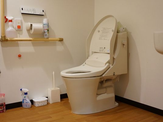 清潔なトイレ設備