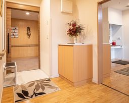 居室の入口と収納