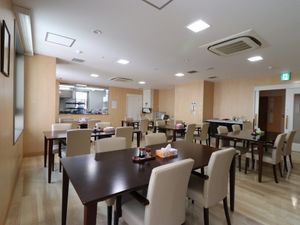 明るいダイニングエリア