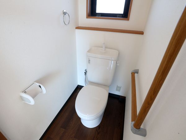 清潔なトイレスペース